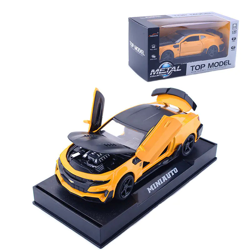Chevrolet Camaro Alloy Model - 1:30 Scale - Sound and Light Effects