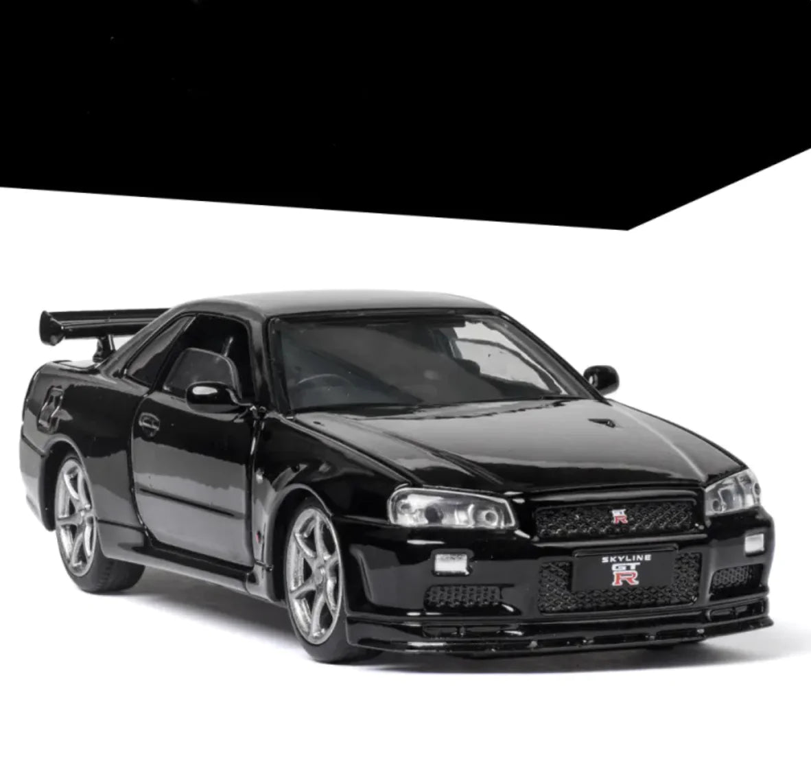 Nissan Skyline GT-R R34 Alloy Model - 1:32 Scale - Sound and Light Effects