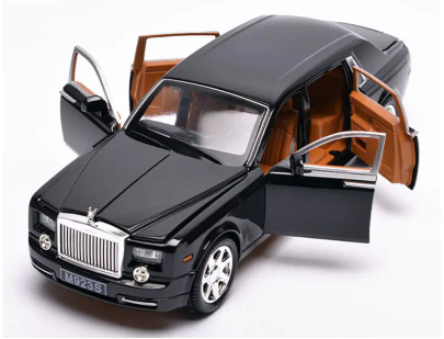 Rolls Royce Phantom Alloy Model - 1:24 Scale - Sound and Light Features