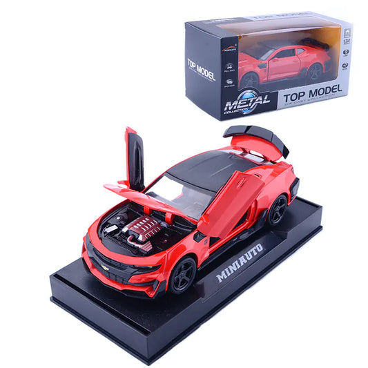 Chevrolet Camaro Alloy Model - 1:30 Scale - Sound and Light Effects